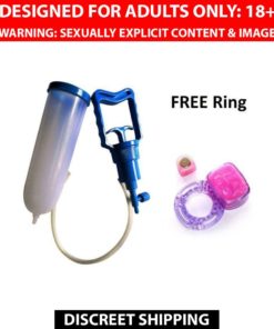 Medigold pump set for men + FREE vibrating ring for couples