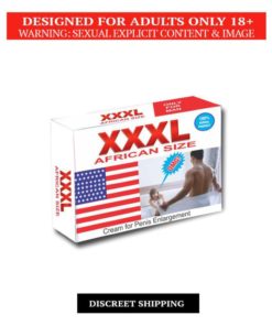 XXXL African Size Cream For Penis Enlargement