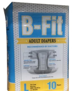 B Fit Economy Adult Diaper L