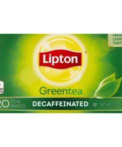 Lipton Green Tea Bags, Decaffeinated 20 ct
