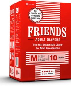 FRIENDS Hospital Adult Diapers M