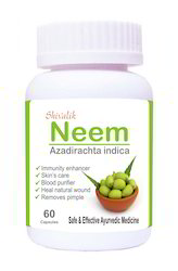 Shivalik Herbals Neem- Azadirachta indica 500mg Capsule