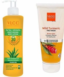 VLCC De Tan Plus White Glow Moisturising Body Lotion SPF 30 PA+++, 350ml