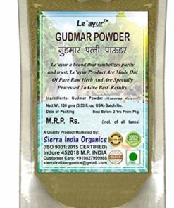 Le' ayur Combo of Amla, Neem, Methidana, Bel Patra, Jamun Gutli, Karela & Gudmar Powder (100g Each)