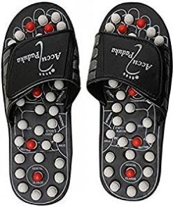 Dominion Care Spring Acupressure and Magnetic Therapy Paduka Slippers