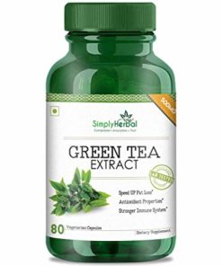 Simply Herbal Green Tea Extract Vegetarian Capsule