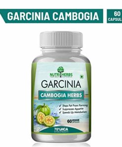 Nutriherbs Garcinia Cambogia Herbs 800mg (70% HCA) Veggie Capsule 60 vegicaps_Skygain Nutricare
