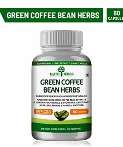 Nutriherbs Green Coffee Bean Herbs 800mg Capsule_Skygain Nutricare