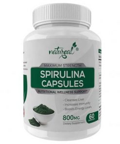 Natureal Spirulina 800mg Capsule