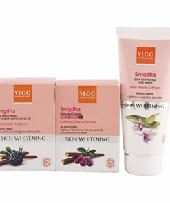 VLCC Snigdha Night Cream 50g, Day Cream 50g and Face Wash 100ml Combo