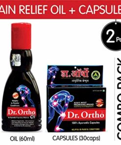 Dr Ortho Combo of Pain Relief Oil 120ml & Capsules 60
