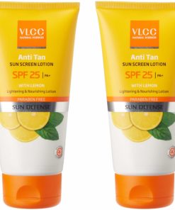 VLCC Sun Screen Lotion with Lemon SPF 25, 2x150ml
