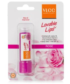 VLCC Lovable Lips Rose, 4.5gm