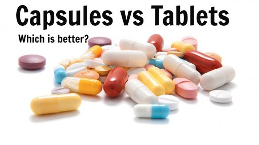 Difference Between Tablets vs Capsules