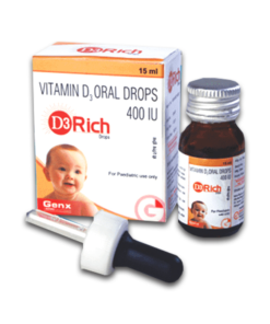 D3 Rich 400IU Drop-Hetero drugs
