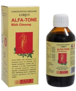 Lords Alfa-Tone With Ginseng Tonic-Lords homepathic labs