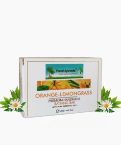 Orange Lemon Grass Premium Handmade Bathing Bar