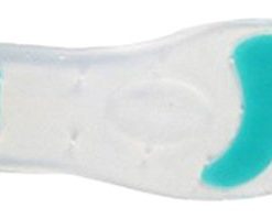 TYNOR Full Single Silicone Right Insole (Transparent, Extra Large)