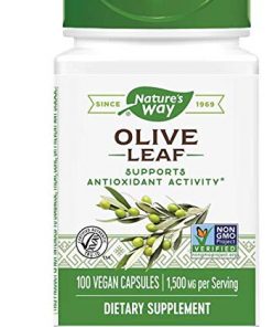 Natures Way Olive Leaf  100 Veg Capsules