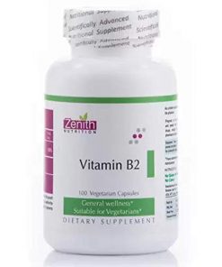 ZENITH NUTRITION Vitamin B2 100 Capsules