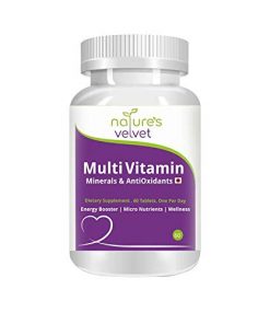 Natures velvet Lifecare Multivitamins Minerals and Antioxidants Tablet for Overall Health (60 Tablets)
