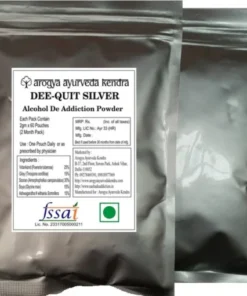 Dee Quit Silver Addiction Alcohol Treatment (Ayurvedic) 2 month course.Stop Alcohol Medicne for smoking deaddiction