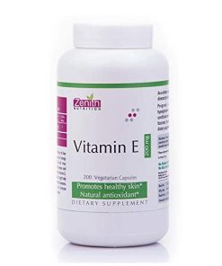 ZENITH NUTRITION Vitamin E 200mg   200 Capsules