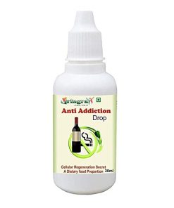 Vringra World Class Anti Addication Drops For Quitting Liquir, Smoking, Drugs etc. 100% Natural & Zero Side Effects. 30ml (1 Month Pack) for smoking deaddiction