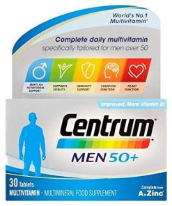CENTRUM Silver Men 50+ Multivitamin/Multimineral Supplement 30 Tablets