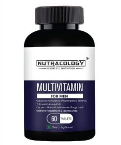 Nutracology Multivitamin for men with Vitamin  minerals and Antioxidants 60 Tablets