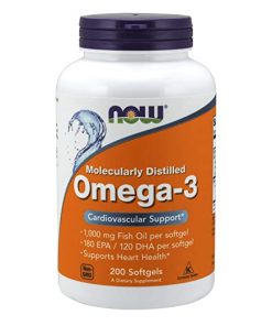 NOW FOODS Omega 3 Cardiovascular Support   200 Softgels