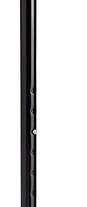TYNOR L Type Walking Stick - Black