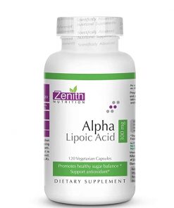 ZENITH NUTRITION Alpha Lipoic Acid 300Mg   120 Capsules