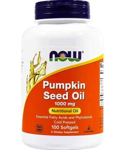 NOW FOODS Pumpkin Seed Oil 1000mg Soft gels  200 Count (100X2)