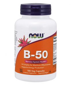 NOW FOODS B50 100 Veggie Caps