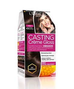 Loreal Paris Casting Creme Gloss Hair Color  Sonam's Dark Chocolate 323  87.5g+72ml