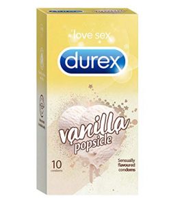 Durex Condom Vanilla Popsicle1 Box of 10 condoms