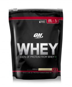 OPTIMUM NUTRITION (ON) 100% Whey Protein Powder   1 82 lbs  824 g (Vanilla)