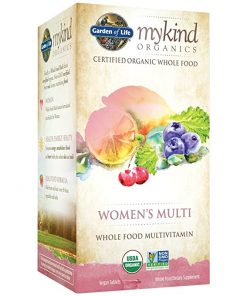 GARDEN OF LIFE Multivitamin for Women   mykind Organic Women Whole Food Vitamin Supplement  Vegan  120 Tablets