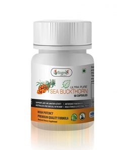 Vringra World Class Ultra Pure SEA BUCKTHORN Capsules  Best Supplement To Boost Stamina & Immune System  Pack Of 60 Cap