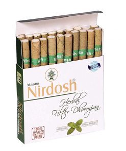 Nirdosh Nicotine Free Herbal Cigarette for Quit Smoking, Pack of 2 for smoking deaddiction