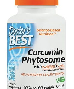 Doctors Best  Curcumins Phytosome  Featuring Meriva  500 mg  60 Veggie Caps