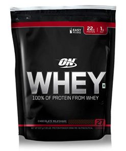 OPTIMUM NUTRITION (ON) 100% Whey Protein Powder   1 85 lbs  837 g (Chocolate Milkshake)