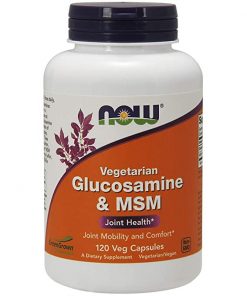 NOW FOODS Glucosamine And MSM   120 Vcaps