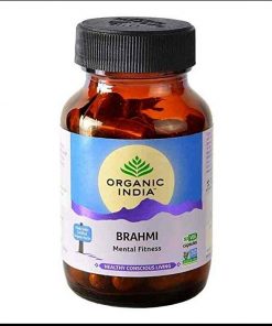 Organic India Brahmi - 60 Capsules Bottle for depression relieve