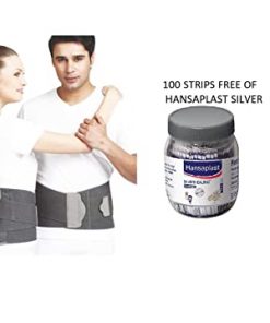 TYNOR A-07 CONTOURED LS BELT [XXL]+HANSAPLAT SILVER DRESSING 100 STRIPS WORTH RS.300 FREE