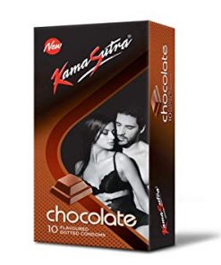 Kamasutra Dotted Condom Chocolate_ 10 condoms
