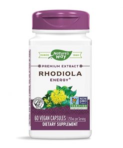 Natures Way Rhodiola Rosea  60 Vcaps