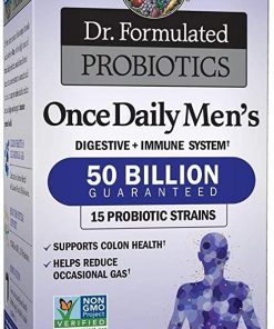 GARDEN OF LIFE Probiotic Supplement for Men   Dr  Formulated Once Daily Mens for Digestive Health  Shelf Stable  30 Capsules