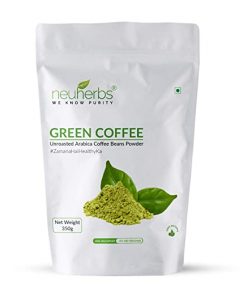 Neuherbs Unroasted Green Coffee Beans Powder For Weight Loss: 350 G